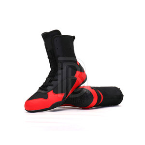 Chaussures de boxe pour hommes de qualité supérieure à prix raisonnable, en cuir véritable, vente en gros, style tendance, légères, dernières tendances - Product Image 2