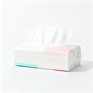 Caja de pañuelos de papel premium, altamente absorbentes, suaves y desechables, para limpieza del hogar y servicio a los huéspedes - Product Image 4