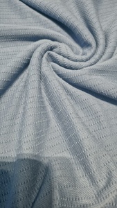 Unique Design Breathable Medium <b>Weight</b> Polyester/Cotton Jacquard Knitted 260 GSM <b>Fabric</b> for Garment Fashion Apparel Loungewear - Product Image 3