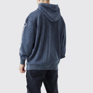 Nouvelle Arrivée – Sweats à Capuche Épais en Polaire Délavée Personnalisés pour Hommes – Prix de Gros ODM – Mélange de Coton Streetwear pour l'Hiver - Product Image 4