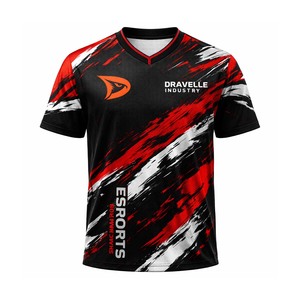 Jersey de Esports Personalizado Premium, Sublimado, Transpirable, Ecológico, de Secado Rápido, Unisex, 180g, Malla de Poliéster, Estilo Urbano Japonés - Product Image 1