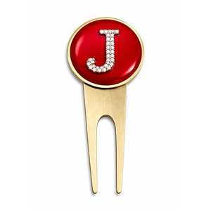 Herramienta de Reparación de Divots de Metal Esmaltado Personalizada con Monograma, Iniciales, Logotipo y Marcador de Pelota, Recuerdo para Clubes Deportivos de Golf - Product Image 3