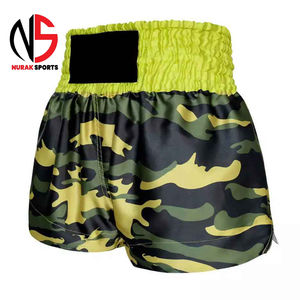 กางเกงชกมวยไทยคุณภาพสูงแบบสั่งทำพิเศษสำหรับผู้ชาย ปักลายกีฬา พิมพ์ลาย สำหรับเด็กผู้ชาย สไตล์ไฮสตรีท - Product Image 3