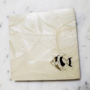 Posavasos de resina epoxi de oliva con ancla de latón, posavasos redondos con efecto de mármol de lujo y posavasos antideslizantes para el hogar, Bar, oficina y regalos - Product Image 6