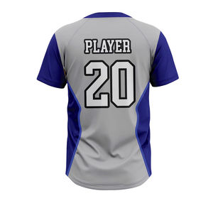 Camisetas Personalizadas para Hombres, Mujeres y Jóvenes, Uniforme de Softbol y Béisbol, Logotipo del Equipo, Transpirable, Conjunto de Camiseta de Béisbol de Manga Corta - Product Image 2
