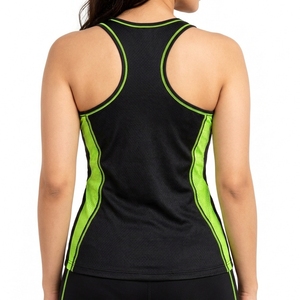 Camisetas Deportivas Transpirables Ecológicas Personalizadas para Mujer, Tela de Spandex/Poliéster en la Parte Delantera, Corte Holgado para Deportes y Uso Diario - Product Image 2