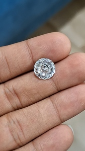 Diamant Solitaire Certifié IGI 5.00 Ct E VS1 Taillé au Portugal, Cultivé en Laboratoire, Coupe Excellente, Synthétique RAAMAA - Product Image 2