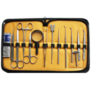 Kit d'instruments chirurgicaux de dissection en acier inoxydable personnalisable pour la formation des étudiants en biologie médicale et la chirurgie vétérinaire - Product Image 6