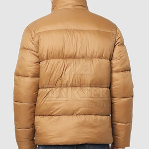 Stylish Men's <b>Puffer</b> Winter <b>Jacket</b> Stand Front Eco-Friendly Windproof Quick Dry Breathable Relaxed Fit Everyday Wear <b>Light</b> - Product Image 6