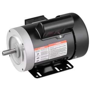 Motore Elettrico AC da 0,5 HP 1725 RPM per Compressore d'Aria, Rotazione CW/CCW, Diametro Albero 5/8 Pollici, Lunghezza Albero 1,88 Pollici, 2,07 N.m - Product Image 1