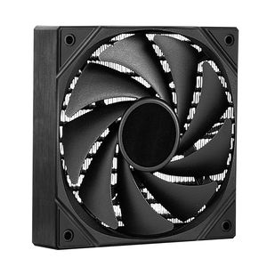 3 ventole PWM da 120 mm con pompa, display LCD da 2,1 piedi, ventola di raffreddamento CPU nera, dissipatore a liquido AIO per CPU, 2200 giri/min max, senza dissipatore di calore - Product Image 4