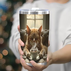20oz Double Wall Stainless Steel Tumbler Thermal <b>Insulated</b> Sublimation Blank <b>Cup</b> Bulk - Product Image 3