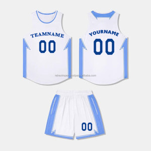 Ensemble de shorts de basket-ball personnalisables, sublimés, réversibles, à séchage rapide, 100% polyester, antibactériens, respirants, unisexes, pour adultes - Product Image 3