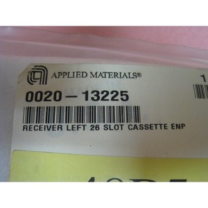 AMAT 0020-13225 ตัวรับสัญญาณด้านซ้าย 26 ช่องใส่เทปคาสเซ็ต Enp - อุปกรณ์และอะไหล่เซมิคอนดักเตอร์ระดับโลกที่เชื่อถือได้ - Product Image 1