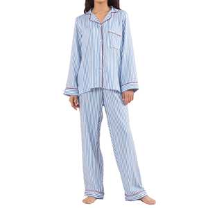 Pijama de Satén para Mujer, Elegante y Cómodo, Conjunto de Dos Piezas - Product Image 5