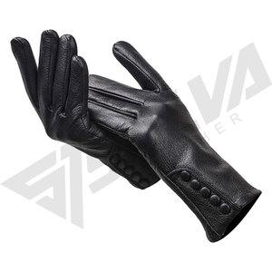 Gants de toilette d'extérieur pour adultes, best-sellers, confortables, en cuir de mouton, couleur personnalisée, unisexe - Product Image 2