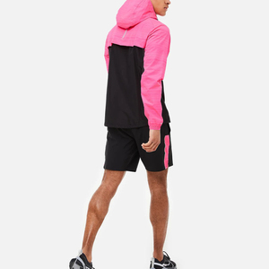 Chaqueta cortavientos de último diseño para hombre, conjunto corto, ropa de abrigo informal de alta calidad para invierno, con capucha, de secado rápido, transpirable, con logotipo frontal. - Product Image 1