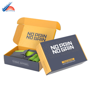 Boîte d'expédition imprimée personnalisée | Boîte d'emballage ondulé recyclable pour vêtements, vêtements et expédition de commerce électronique - Product Image 2