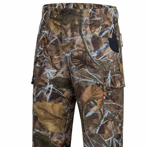 Pantalon de chasse camouflage pour homme, imperméable, softshell, pour l'automne, vêtements de plein air - Product Image 3