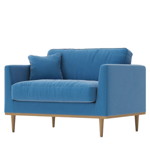 Un sofá seccional para interiores con un estilo minimalista, suave y liso, para usar en la sala de estar de la casa. - Product Image 6