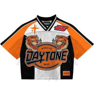 Maillot de sport en polyester mesh personnalisé avec logo d'équipe, prix usine, impression par sublimation - Product Image 2