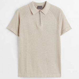 เสื้อโปโลคลาสสิกผู้ชาย แขนสั้น เสื้อโปโลผู้ชายแบบสั่งทำ เสื้อยืดเนื้อนุ่มใส่สบายสำหรับฤดูร้อน คุณภาพสูง ระบายอากาศได้ดี เหมาะสำหรับใส่ลำลอง - Product Image 5