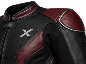 Traje de Motocicleta de Cuero de Una Pieza, Estampado Premium, para Invierno |   Negro Marrón |   Fabricante OEM/ODM |   Alta Calidad |   Personalizable - Product Image 4