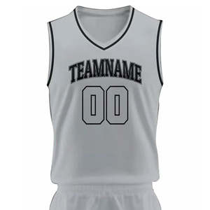 Latest Arrival Sublimation Printing Basketball Uniform for Adults Breathable Quick Dry Sleeveless 100% Polyester Outdoor Sports - Product Image 3