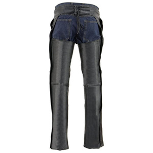 Samroz Sports - Pantalones de Cuero Personalizados para Hombre, Calidad Premium, Totalmente Forrados, con Bolsillo para Monedas, para Motociclistas, Logotipo Personalizado Frontal, Color Negro - Product Image 5