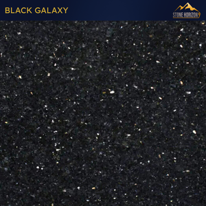 Meilleures dalles de granit noir Galaxy poli, modernes et durables, importées d'Inde pour les cuisines et salles de bain - Product Image 2