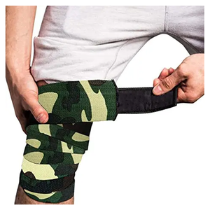 Etiquetas Tejidas Personalizadas de la Serie Signature para Rodilleras de Marca Privada, Accesorios de Gimnasio de Alta Gama al por Mayor - Product Image 5