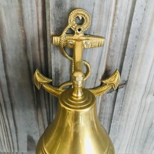Campana de Latón Única con Patrón Decorativo, Campana de Latón Premium para Puerta de Casa, Temática Náutica, Jardín y Rincón Espiritual - Product Image 4