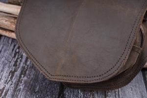 Vintage Fashion Unisex Multi-function Genuine Leather Waterproof Fanny Pack Waist Bag Casual Mobile Phone Purse Pocket Outdoor - Product Image 5