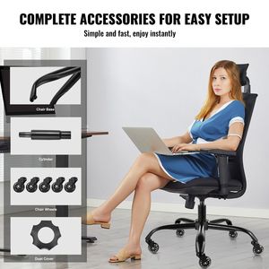 Base di Ricambio Universale per Sedia da Ufficio Resistente da 28 Pollici, Capacità di Carico Statico 2500 Libbre, per Sedia da Scrivania Universale da 28 Pollici - Product Image 6