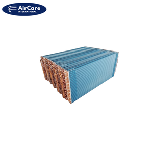 Bobine de condenseur à ailettes bleues en stock, fabriquée en cuivre, pour applications commerciales CVC - Product Image 2