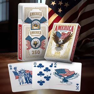 America's 250th Anniversary Celebration Custom Family-Friendly 310gsm Paper Commemorative Playing Cards - Product Image 6