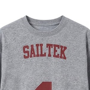 New RTS Custom Casual Logo Silk Screen Printed Knitted Short Sleeve Washed T-shirt Women High Quality Polyester/Cotton Acid Wash - Product Image 5
