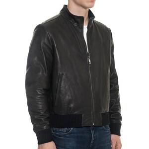 Nueva Chaqueta Negra Personalizada con Logotipo para Hombre, Chaquetas de Cuero Vintage para Hombre, Chaquetas de Alta Calidad para Invierno, Ropa Urbana - Product Image 2