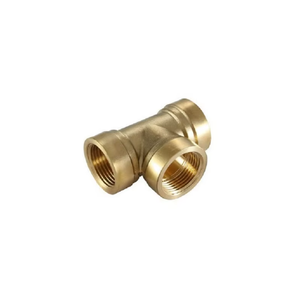 Raccord coudé en laiton robuste avec connexion filetée pour systèmes de plomberie industrielle - Product Image 2