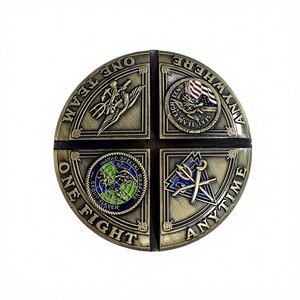 Monedas de Metal Esmaltadas Suaves Personalizadas con Acabado Brillante en Níquel Negro, Oro, Plata y Cobre - Product Image 6