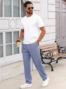 Pantalones Casuales de Algodón para Hombre, Corte Regular, Estilo Chino, Duraderos, Cómodos para Uso Diario, Logotipo Personalizado, Fabricante de Ropa de Marca Privada - Product Image 5
