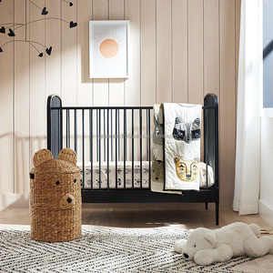 Cesta de lavandería de bambú y ratán tejido natural, cajas de almacenamiento circulares plegables y organizador de contenedores para decoración del hogar y uso en la cocina - Product Image 3