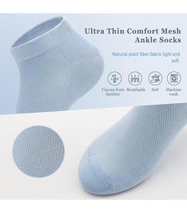 Calcetines de Vestir para Hombre, Transpirables, Suaves, de Alta Calidad, Ecológicos, Anti-Olor, que Ofrecen Comodidad, Elasticidad y Durabilidad - Product Image 4