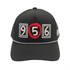 Gorra de Béisbol Clásica Estructurada de 5 Paneles Personalizada, Bordado 3D, Bordado de Cadena, Gorra con Corte Láser - Product Image 2