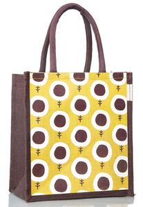 Wholesale Customized <b>Large</b> Jute Cotton Tote Bag Spacious Drawstring Handle Woven Shopping Lunch <b>Box</b> Carry Bag Promotional <b>Gift</b> - Product Image 6