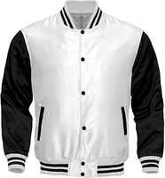 Blouson Bomber d'Hiver Personnalisé en Satin Style Baseball Respirant pour Homme – Couleurs Personnalisables – Vente en Gros Fabricant – Idéal Écoles et Universités
