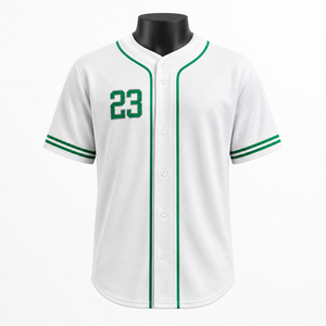 Camiseta de Béisbol Personalizada de Secado Rápido, Uniforme de Equipo con Botones al Frente, Camiseta de Béisbol al por Mayor, Fabricante de Ropa Deportiva OEM ODM - Product Image 1