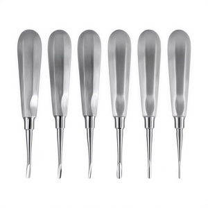 Juego de Elevadores Dentales Rectos y Articulados de Acero Inoxidable Premium, Herramientas para Extracción de Dientes, Instrumentos de Cirugía Oral - Product Image 4