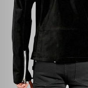 Chaqueta de Terciopelo Cálida de Invierno para Hombre al por Mayor con Cuello Alto y Logotipo Frontal, Diseño de Moda Personalizable de Alta Calidad - Product Image 6