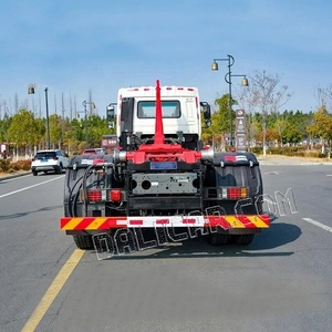 HOWO 10-Wheeler Arm-roll Truck <span class=keywords><strong>con</strong></span> 20cbm Hook Lift Container Rear Loader Hook Arm Garbage Truck para la venta - Product Image 6